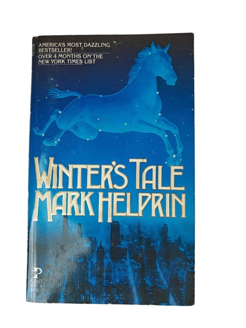Winter's Tale Mark Helprin Mass Market Paperback 1984 Vintage Fantasy